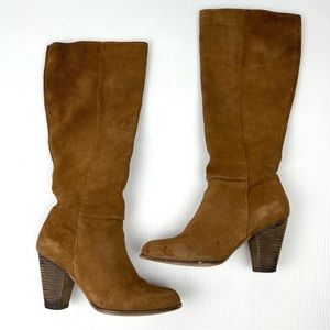 Steve Madden Calissa Suede Brown Boots